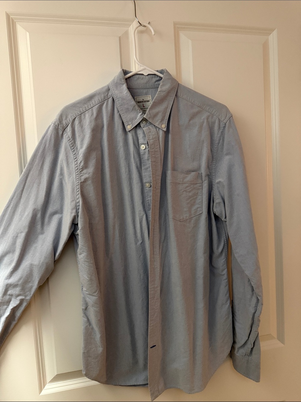 GAP Light Blue Button-Down Oxford Shirt